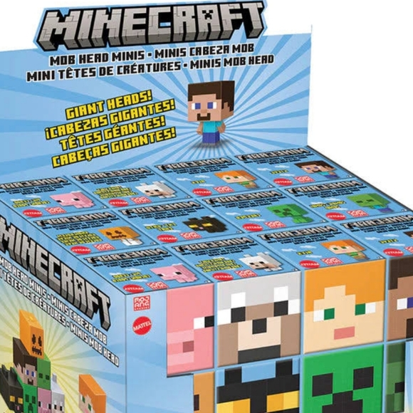 Minecraft | Toys | 65minecraft Mod Head Minis | Poshmark